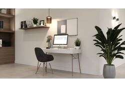 Combibord Legamaster UNITE grijs vilt-whiteboard 60x90cm