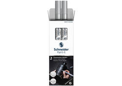 Viltstift Schneider Paint-it 060 - 061 2.0mm en 0.8mm mtl chrome 2st