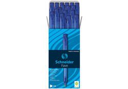 Balpen Schneider Fave medium blauw