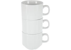 Theekop Olympia Whiteware 200 ml doos 12 stuks wit