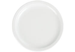 Bord Olympia Whiteware Ø23 cm doos 12 stuks wit