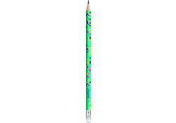 Potlood Maped Pixel Party met gum set à 12 stuks