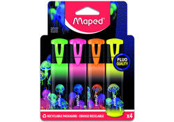 Markeerstift Maped Deepsea Paradise set à 4 kleuren