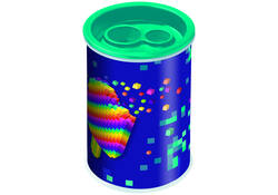 Puntenslijper Maped Pixel Party 2-gaats display à 18 stuks