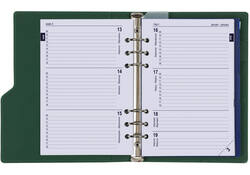 Organizer Kalpa Clipbook A5 inclusief agenda 2025-2026 7dagen/2pagina's groen