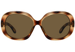 Zonnebril Montana met bruin gepolariseerd glas glans demi