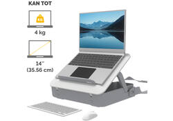 Laptopstandaard Draagtas Fellowes Breyta wit