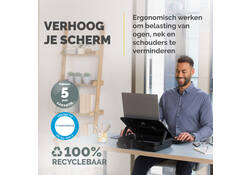 Laptopstandaard Draagtas Fellowes Breyta zwart