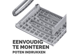 Voetensteun Fellowes Breyta wit