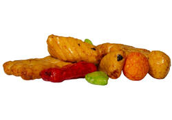 Rijstcrackers Delinuts rigato mix zak 175 gram