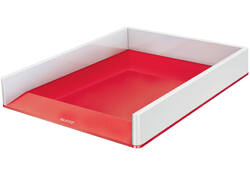 Brievenbak Leitz WOW A4 wit/rood