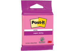 Memoblok 3M Post-it 6920 SS 76x76mm ass. kleur
