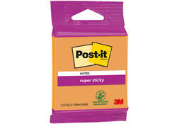 Memoblok 3M Post-it 6920 SS 76x76mm ass. kleur