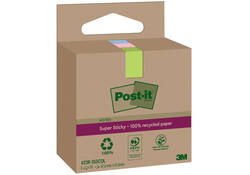 Memoblok 3M Post-it 622 RSS3COL 47.6x47.6mm assorti kleur