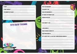 Vriendenboek Interstat Hot Wheels