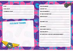 Vriendenboek Interstat Hot Wheels