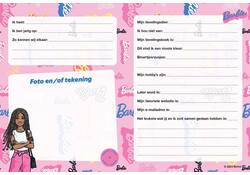 Vriendenboek Interstat Barbie