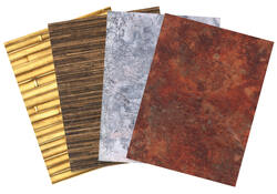 Hobbypapier Décopatch 30x40cm set à 4 vel thema Materials
