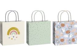 Cadeautasjes Stewo Baby 20x20cm set à 3 desins
