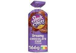 Rijstwafel Snack-a-Jacks chocololate chip pak 166 gram