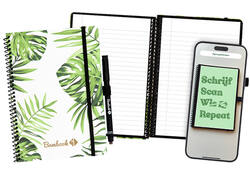 Notitieboek Bambook Original Tropical A5 lijn 40 pagina's uitwisbaar
