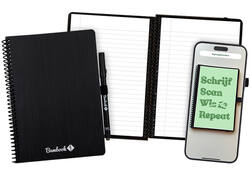 Notitieboek Bambook Original zwart A5 lijn 40 pagina's uitwisbaar