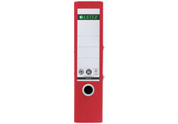 Ordner Leitz 180° Recycle 80 mm karton A4 rood