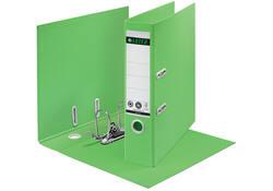 Ordner Leitz 180° Recycle 80 mm karton A4 groen