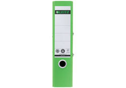 Ordner Leitz 180° Recycle 80 mm karton A4 groen
