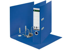 Ordner Leitz 180° Recycle 80 mm karton A4 blauw