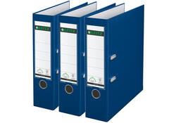 Ordner Leitz 180° 1010 A4 80 mm 3 stuks blauw