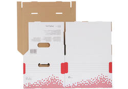 Opberg- en transportdoos Esselte Speedbox 367x263x325mm wit