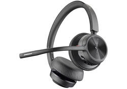 Headset HP POLY Voyager 4320-M met BT700 dongle en oplaadstatief