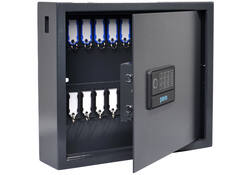 Sleutelkast Pavo high security magnetisch met fingerprintslot 20 haken 350x410x100mm