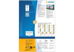 Etiket HERMA 4567 199.5x143.5mm rood 200 etiketten