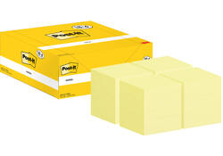 Memoblok 3M Post-it 653-CY 38mmx51mm geel voordeelpak