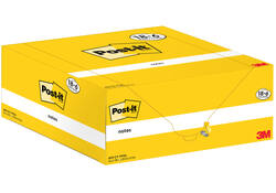 Memoblok 3M Post-it 653-CY 38mmx51mm geel voordeelpak