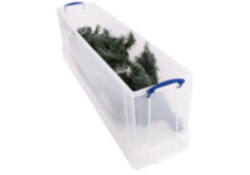 Opbergbox Really Useful 77 liter 1201x270x355mm transparant wit