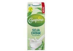 Sojadrink Campina plantaardig pak 1 liter