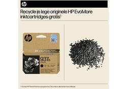 Inktcartridge HP 4S6W9NE 937E Evomore zwart