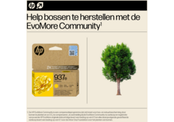 Inktcartridge HP 4S6W8NE 937E Evomore geel