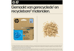 Inktcartridge HP 4S6W6NE 937E Evomore blauw