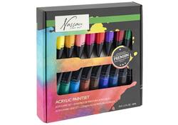 Acrylverf Nassau fine art doos à 18 tubes à 36ml