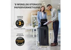 Papiervernietiger Fellowes Automax 450C snippers 4x38mm zwart