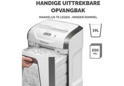 Papiervernietiger Fellowes Powershred 15C snippers 4x40mm wit