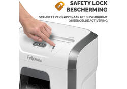 Papiervernietiger Fellowes Powershred 15C snippers 4x40mm wit