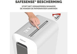 Papiervernietiger Fellowes Powershred LX65 snippers 4x40mm wit