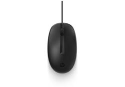 Muis HP 125 bedraad zwart