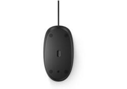 Muis HP 125 bedraad zwart
