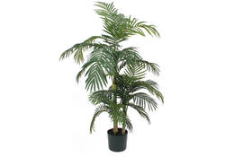 Kunstplant Mica Areca palm in plastic pot 150x100cm